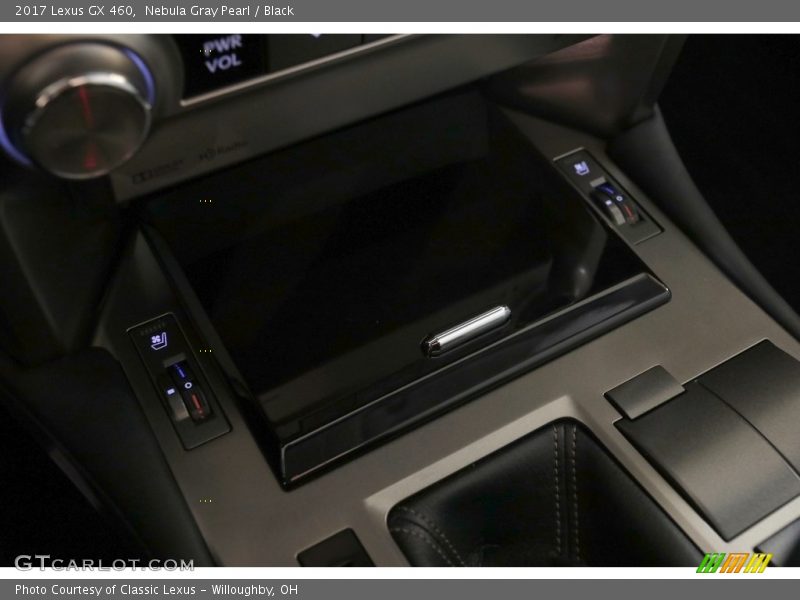 Nebula Gray Pearl / Black 2017 Lexus GX 460