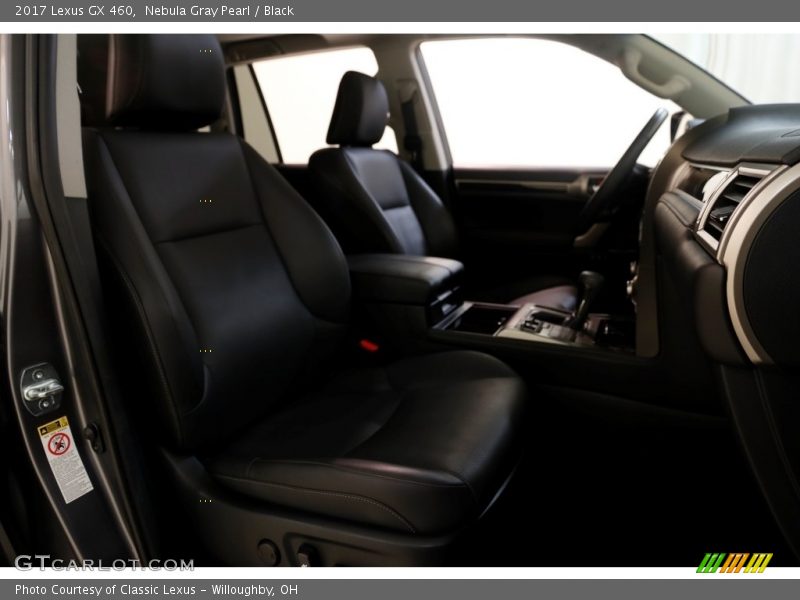 Nebula Gray Pearl / Black 2017 Lexus GX 460