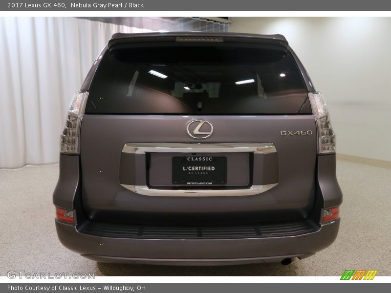 Nebula Gray Pearl / Black 2017 Lexus GX 460