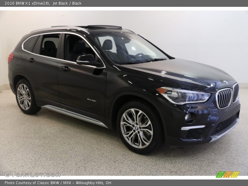 Jet Black / Black 2016 BMW X1 xDrive28i