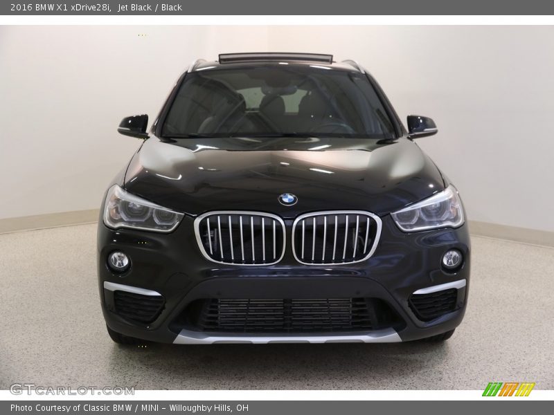 Jet Black / Black 2016 BMW X1 xDrive28i