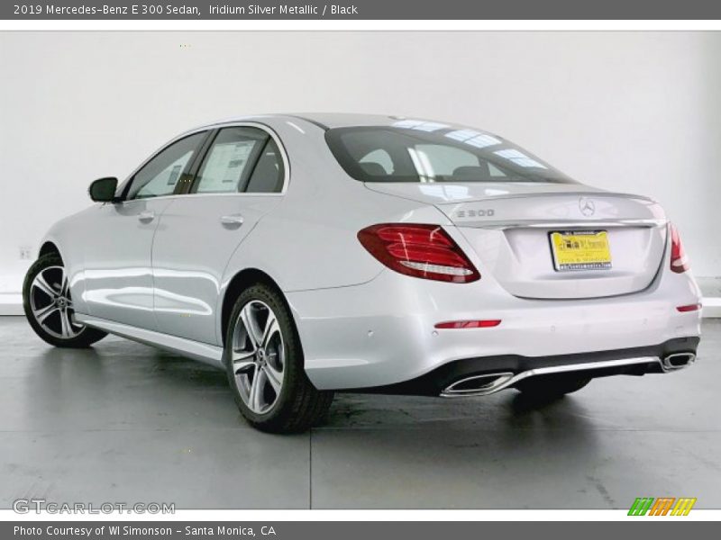 Iridium Silver Metallic / Black 2019 Mercedes-Benz E 300 Sedan