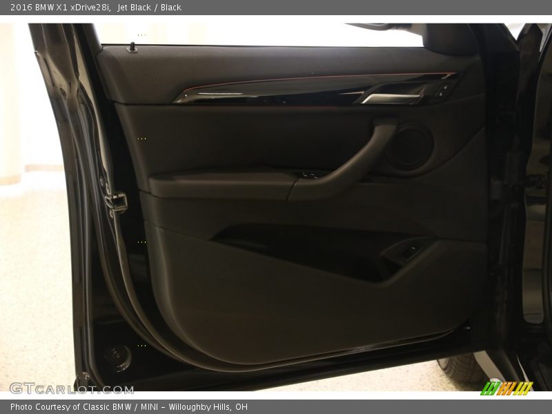 Jet Black / Black 2016 BMW X1 xDrive28i