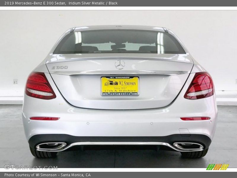 Iridium Silver Metallic / Black 2019 Mercedes-Benz E 300 Sedan