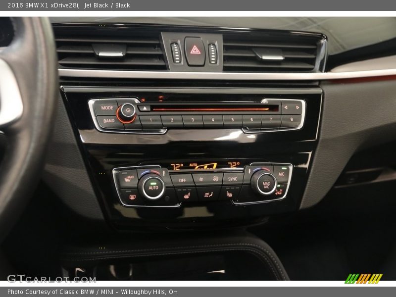 Jet Black / Black 2016 BMW X1 xDrive28i