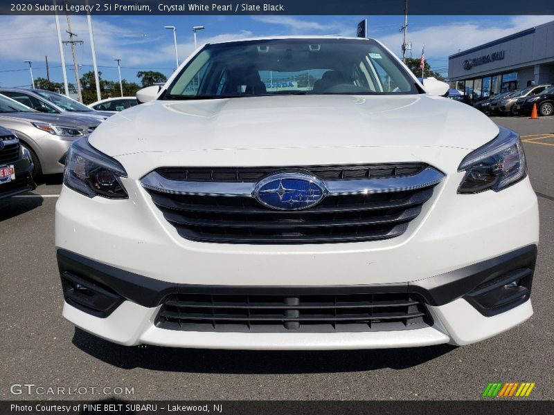 Crystal White Pearl / Slate Black 2020 Subaru Legacy 2.5i Premium