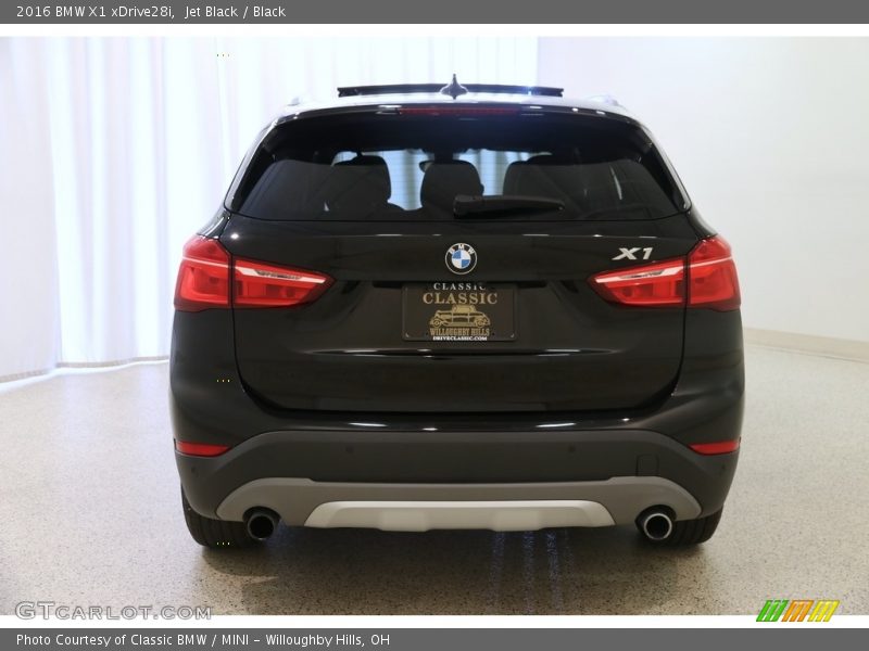 Jet Black / Black 2016 BMW X1 xDrive28i