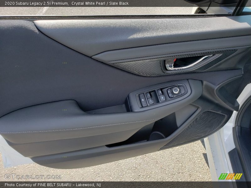 Crystal White Pearl / Slate Black 2020 Subaru Legacy 2.5i Premium