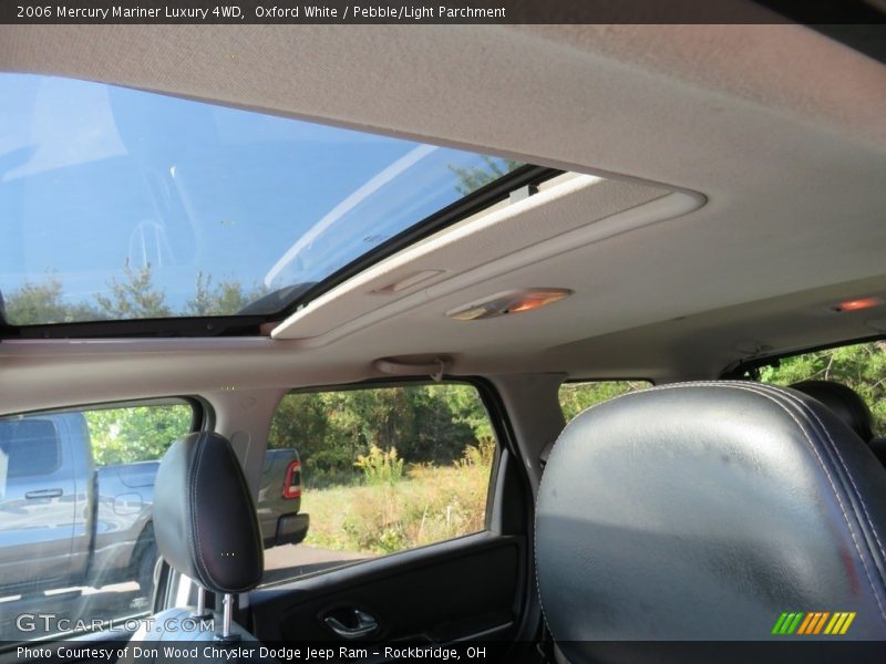 Oxford White / Pebble/Light Parchment 2006 Mercury Mariner Luxury 4WD