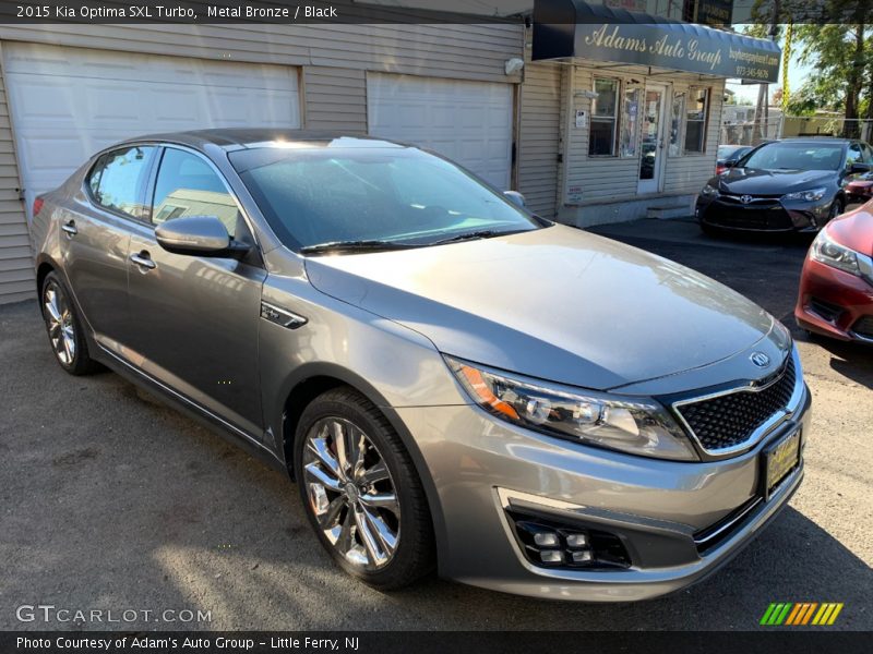 Metal Bronze / Black 2015 Kia Optima SXL Turbo