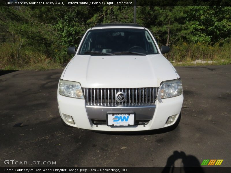 Oxford White / Pebble/Light Parchment 2006 Mercury Mariner Luxury 4WD