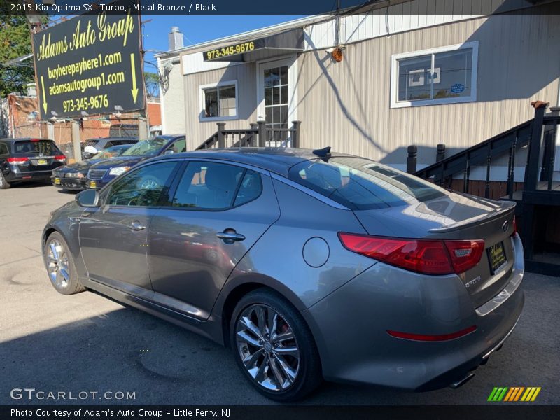 Metal Bronze / Black 2015 Kia Optima SXL Turbo