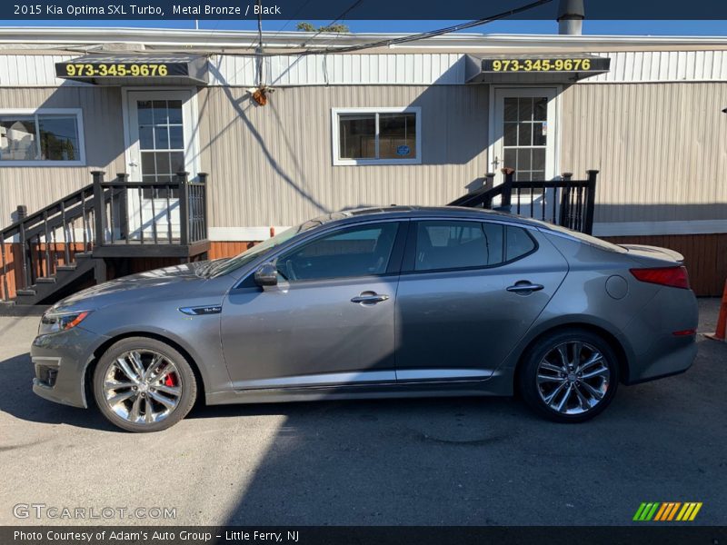 Metal Bronze / Black 2015 Kia Optima SXL Turbo