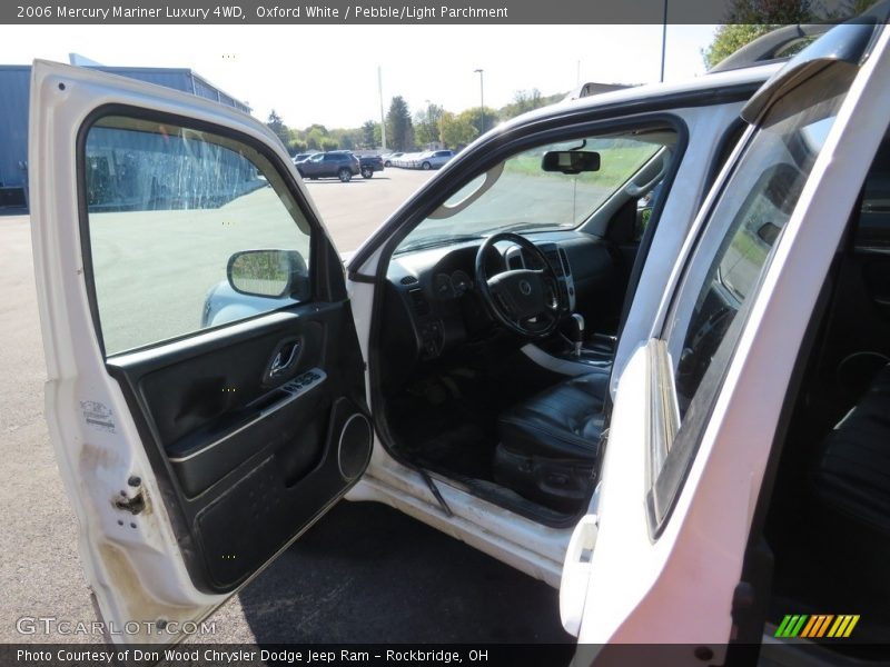 Oxford White / Pebble/Light Parchment 2006 Mercury Mariner Luxury 4WD