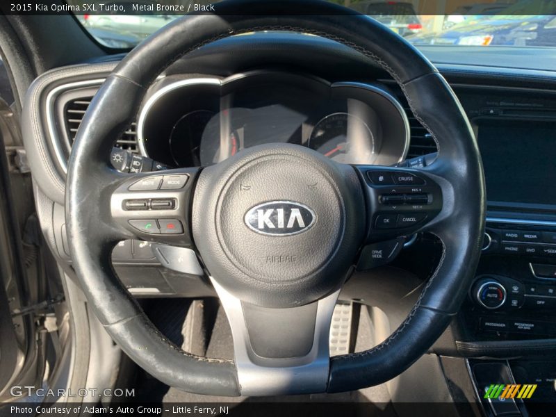 Metal Bronze / Black 2015 Kia Optima SXL Turbo