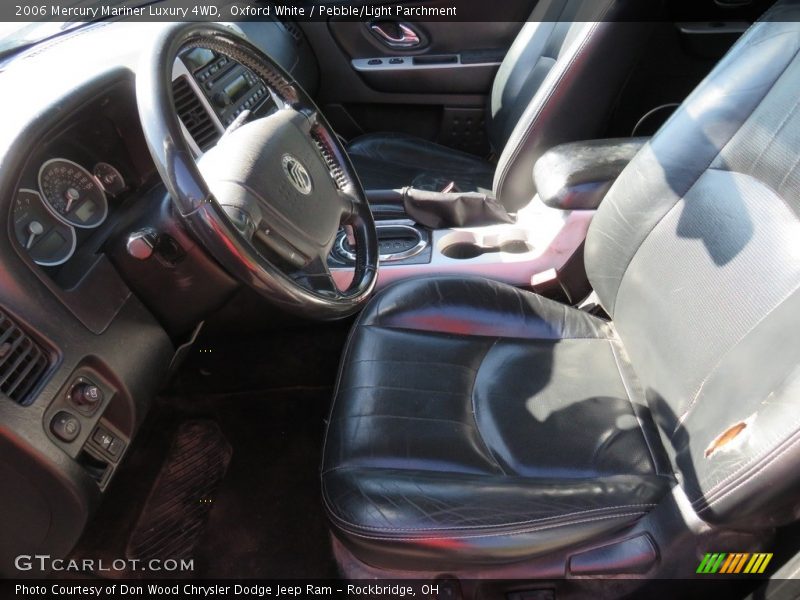 Oxford White / Pebble/Light Parchment 2006 Mercury Mariner Luxury 4WD