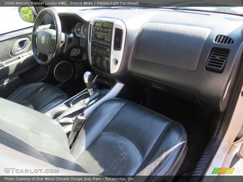 Oxford White / Pebble/Light Parchment 2006 Mercury Mariner Luxury 4WD