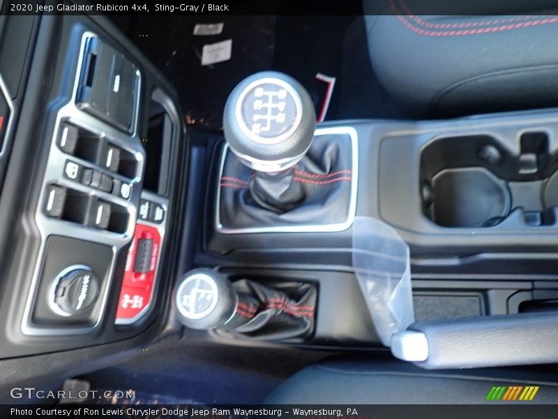  2020 Gladiator Rubicon 4x4 6 Speed Manual Shifter
