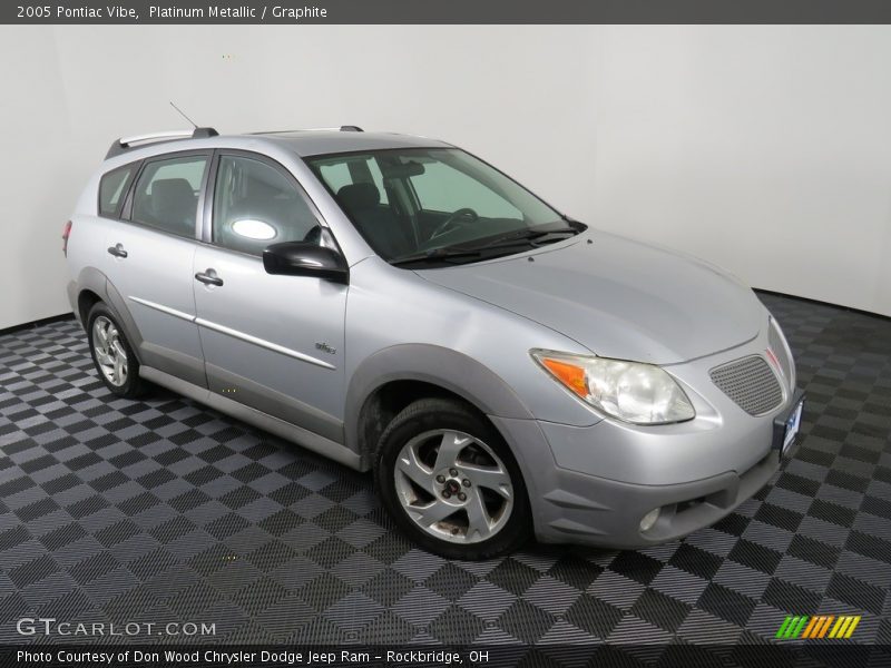 Platinum Metallic / Graphite 2005 Pontiac Vibe