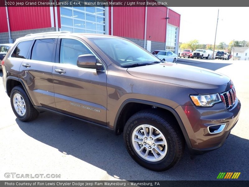 Walnut Brown Metallic / Light Frost Beige/Black 2020 Jeep Grand Cherokee Laredo E 4x4