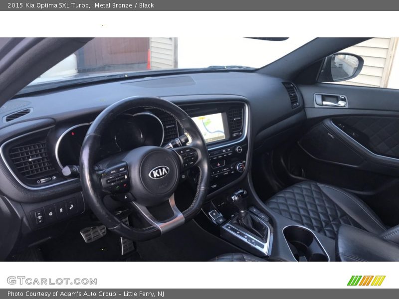 Metal Bronze / Black 2015 Kia Optima SXL Turbo