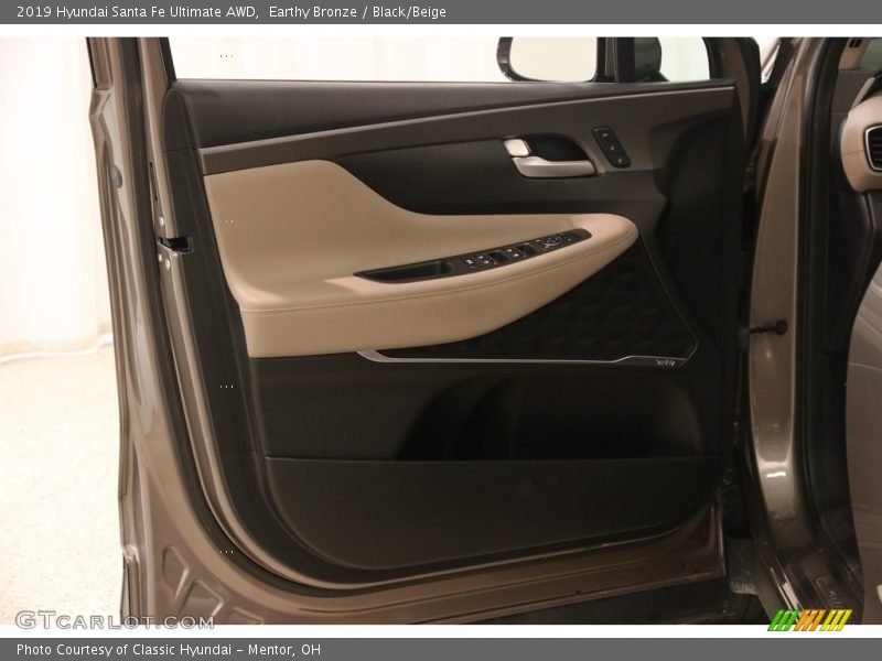 Earthy Bronze / Black/Beige 2019 Hyundai Santa Fe Ultimate AWD