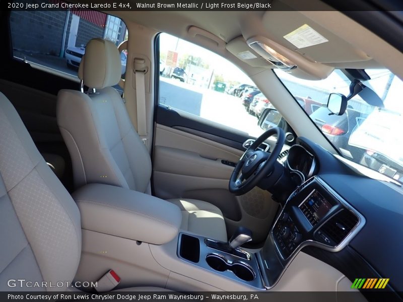 Walnut Brown Metallic / Light Frost Beige/Black 2020 Jeep Grand Cherokee Laredo E 4x4