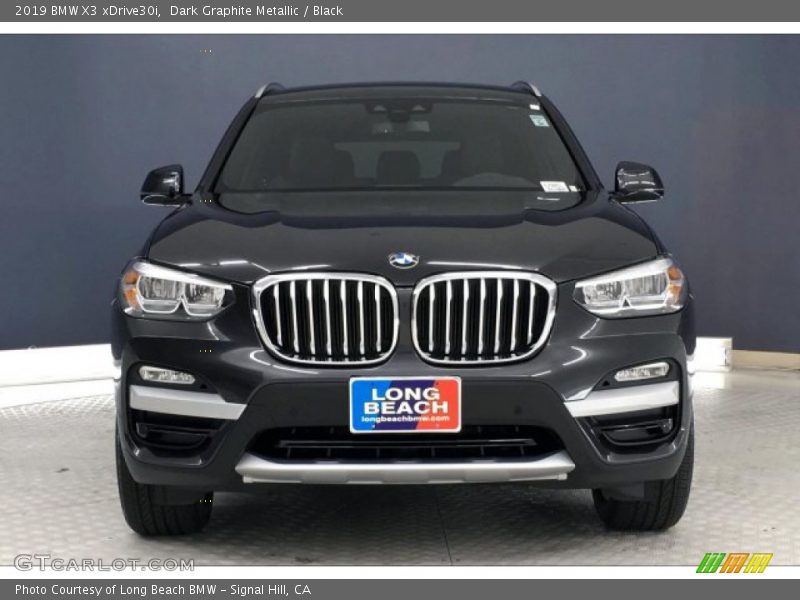 Dark Graphite Metallic / Black 2019 BMW X3 xDrive30i