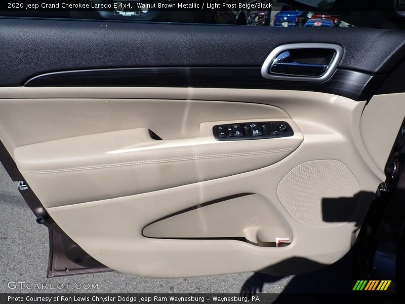 Walnut Brown Metallic / Light Frost Beige/Black 2020 Jeep Grand Cherokee Laredo E 4x4