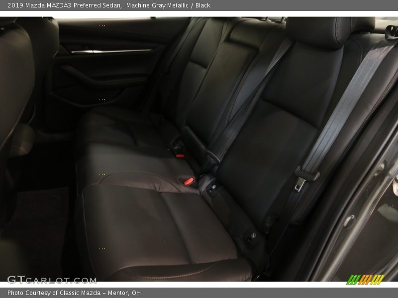 Machine Gray Metallic / Black 2019 Mazda MAZDA3 Preferred Sedan