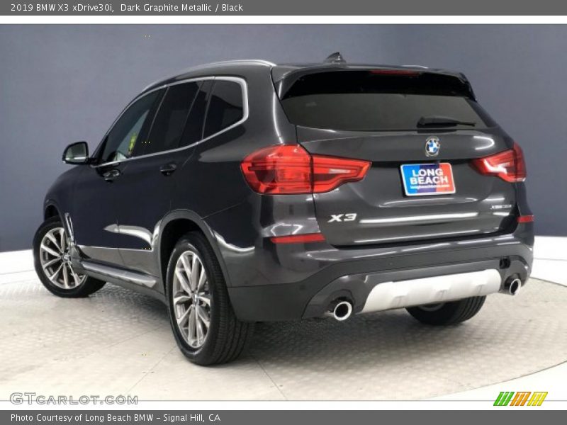 Dark Graphite Metallic / Black 2019 BMW X3 xDrive30i