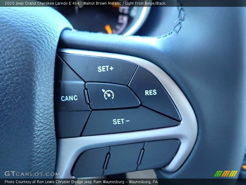 Walnut Brown Metallic / Light Frost Beige/Black 2020 Jeep Grand Cherokee Laredo E 4x4