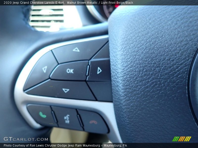 Walnut Brown Metallic / Light Frost Beige/Black 2020 Jeep Grand Cherokee Laredo E 4x4