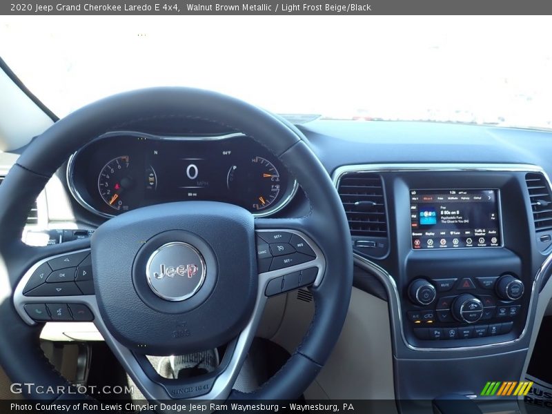 Walnut Brown Metallic / Light Frost Beige/Black 2020 Jeep Grand Cherokee Laredo E 4x4