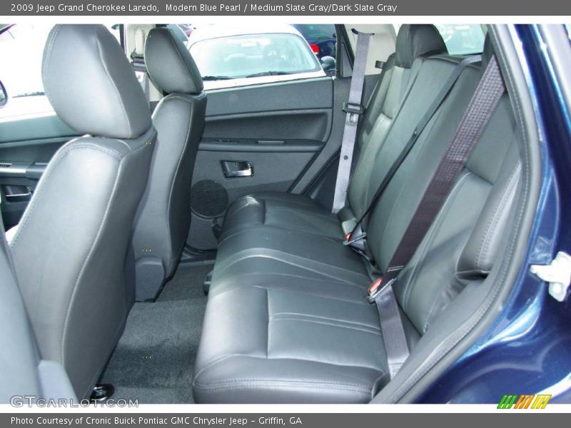 Modern Blue Pearl / Medium Slate Gray/Dark Slate Gray 2009 Jeep Grand Cherokee Laredo