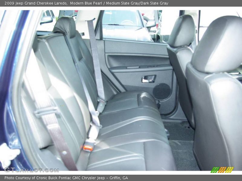 Modern Blue Pearl / Medium Slate Gray/Dark Slate Gray 2009 Jeep Grand Cherokee Laredo