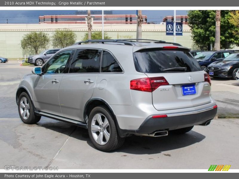Grigio Metallic / Parchment 2010 Acura MDX Technology