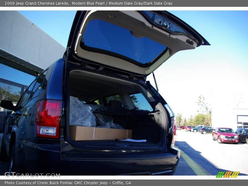Modern Blue Pearl / Medium Slate Gray/Dark Slate Gray 2009 Jeep Grand Cherokee Laredo