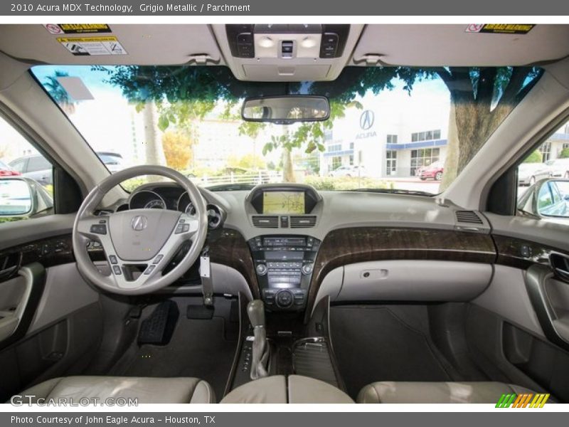 Grigio Metallic / Parchment 2010 Acura MDX Technology