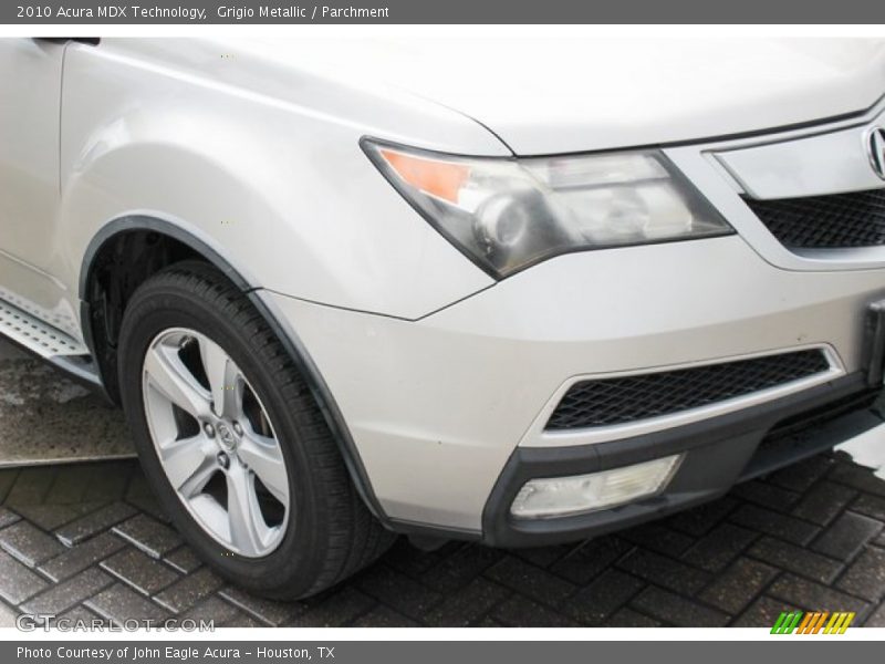 Grigio Metallic / Parchment 2010 Acura MDX Technology