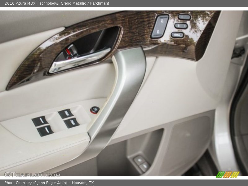 Grigio Metallic / Parchment 2010 Acura MDX Technology