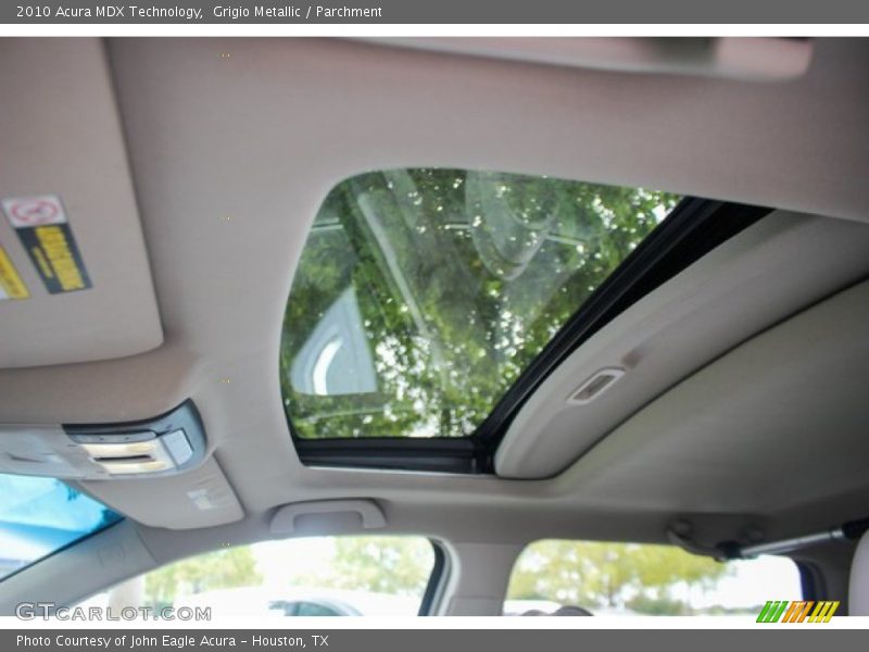 Grigio Metallic / Parchment 2010 Acura MDX Technology