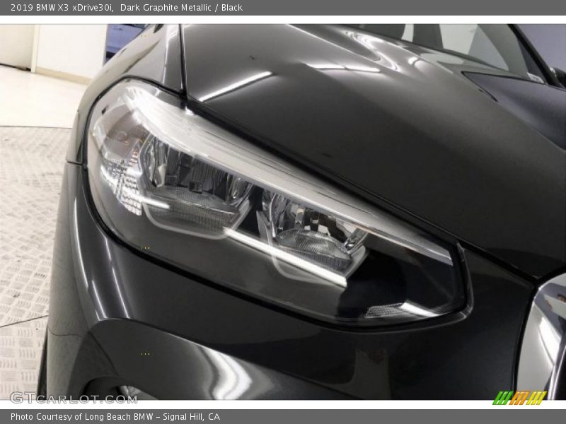 Dark Graphite Metallic / Black 2019 BMW X3 xDrive30i