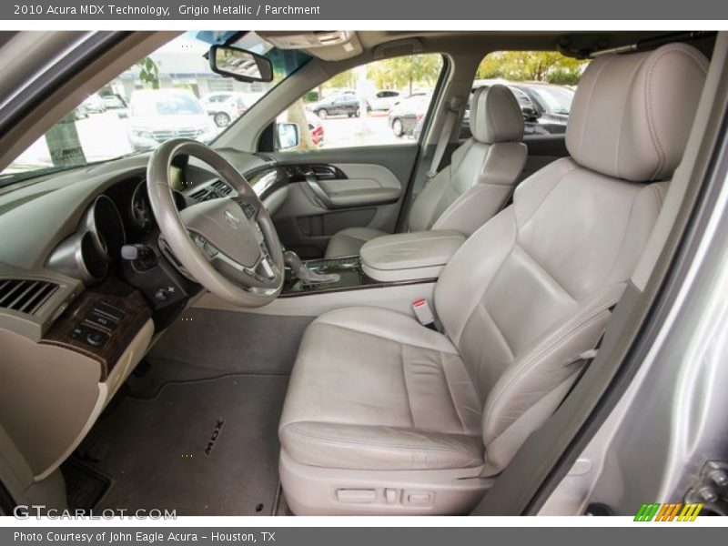 Grigio Metallic / Parchment 2010 Acura MDX Technology