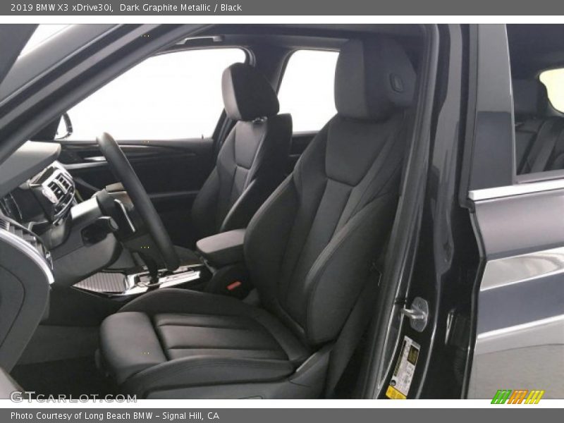 Dark Graphite Metallic / Black 2019 BMW X3 xDrive30i