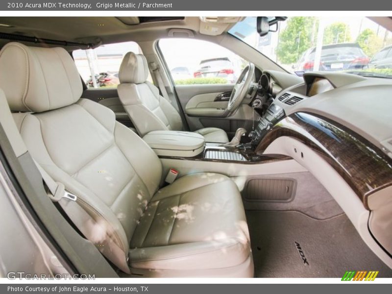 Grigio Metallic / Parchment 2010 Acura MDX Technology