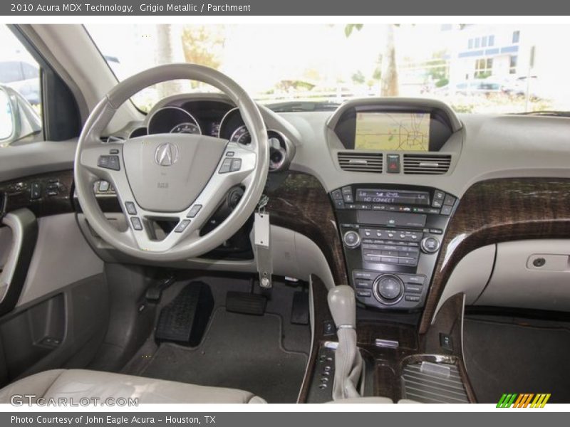 Grigio Metallic / Parchment 2010 Acura MDX Technology