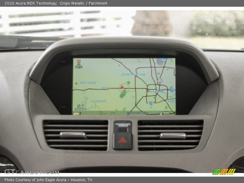 Grigio Metallic / Parchment 2010 Acura MDX Technology