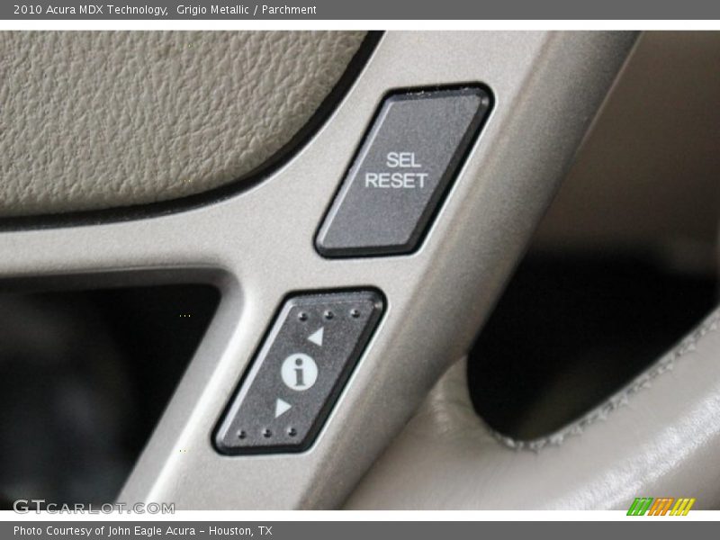 Grigio Metallic / Parchment 2010 Acura MDX Technology