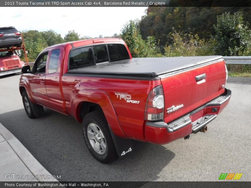 Barcelona Red Metallic / Graphite 2013 Toyota Tacoma V6 TRD Sport Access Cab 4x4